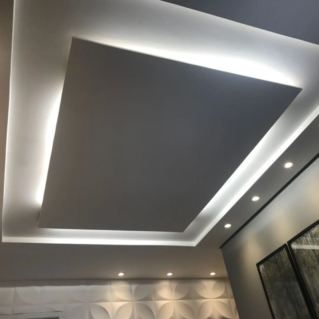 Rebaixamento de gesso feito pelo gesseiro no rio de janeiro